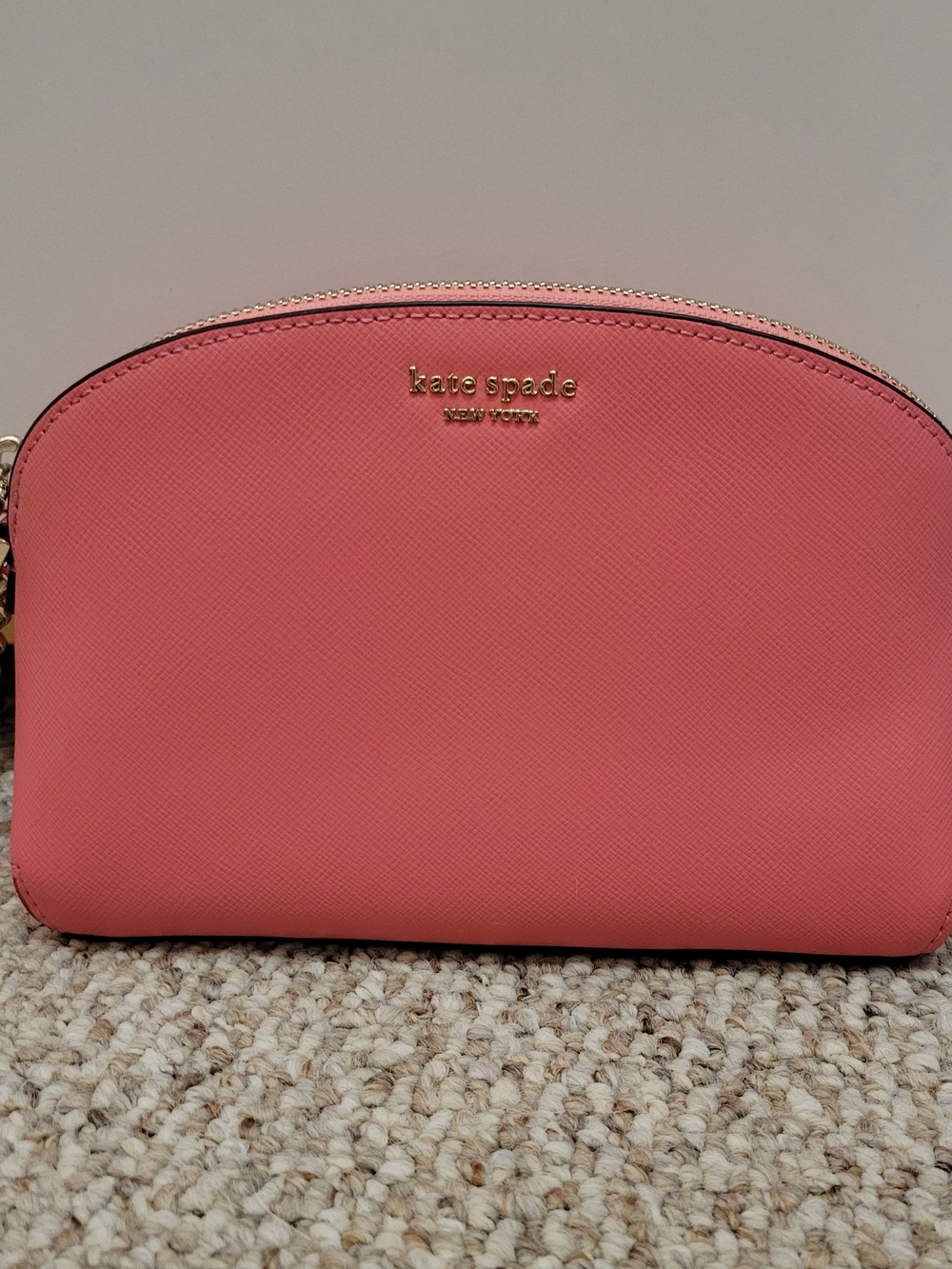 Kate Spade Cameron Street Hilli Dome Leather Crossbody, Garden Pink